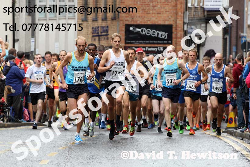 Darlington 10k Road Race. Photo: David T. Hewitson/Sports for All Pics